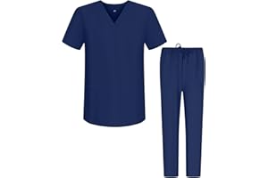 Misemiya - Ensemble Uniformes Unisexe Blouse - Uniforme Médical avec Haut et Pantalon - Ref.6801-6802