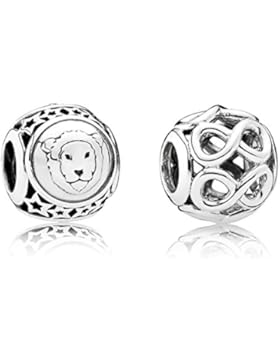 Pandora Charms Sternzeichen Löwe und Unendlichkeit 08151