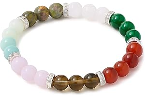 KRISTALGLOBE Fertility Bracelet IVF Pregnancy Gift Fertility Crystals, Healing Crystals, Gemstone Bracelet IVF Crystal bracelet Hormone Balance