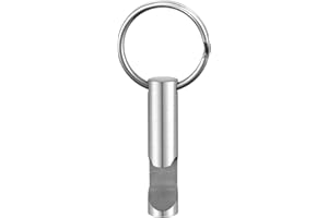 JOVIVI Edelstahl Flaschenöffner Schlüsselanhänger Taschenschlüsselanhänger Klein Bieröffner Schlüsselring Keychain