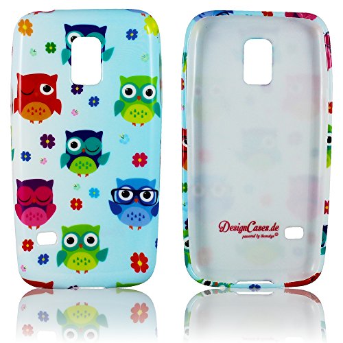 Samsung Galaxy S5 Mini Silicone Case Owl Mask