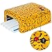 AMOS Professional UV Lamp Nail Dryer Light 36W Gel Shellac Art Manicure Pedicure Curing Timer + 4 x 9W Bulbs & Accessories Set (Leopard)
