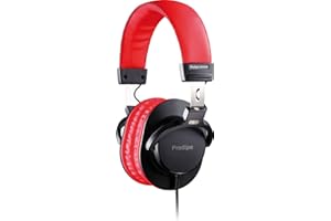 Prodipe 3000BR Casque de studio Rouge