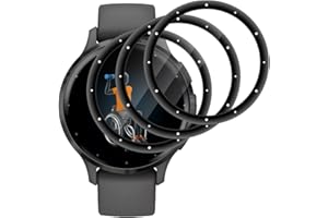 Beukei 3 Stück Panzer Schutz Glas für Garmin Venu 3s, Panzerfolie glas, HD Klare Glas Schutzglas,[9H Härte][Anti-Kratzen] Schutzfolie