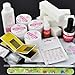 BF New Professional UV GEL NAIL KIT +5 FILE BLOCKS Tips Forms Nail Decoration Kit #141