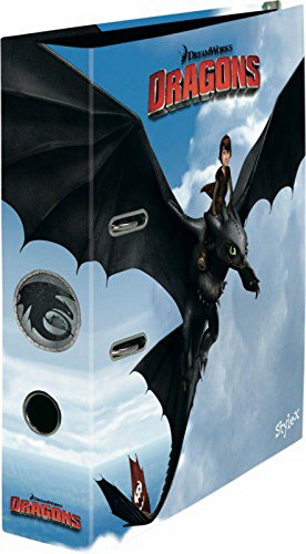 Preisvergleich Produktbild DRA Dragons Motiv-Ordner DIN A4, 2Stück