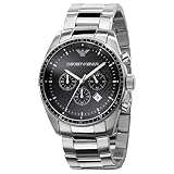 Emporio Armani Herren-Armbanduhr XL Chronograph Edelstahl AR0585