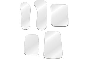 Healifty Specchi Intraorali Per La Fotografia Intra-Orale, Per Ispezione Ortodontico 5 Pezzi Per Uso Makeup Ispezione E Fotografia