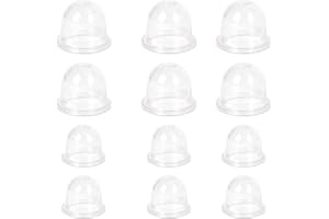 Yuchengxiang Fuel Primer Bulb,Petrol Strimmer Parts,Carburetor Primer Bulb Compatible with Poulan, Craftsman, Weedeater, Ryobi, Homelite, Zama Trimmers, Blowers, Chainsaws & Brush Cutters(12 Pieces)