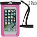Price comparison product image Waterproof Case,2 Pack iBarbe Universal Cell Phone Dry Bag Pouch Underwater Cover for Apple iPhone 7 7 plus 6S 6 6S Plus SE 5S 5c samsung galaxy Note 5 s8 s8 plus S7 S6 Edge s5 etc.to 5.7 inch,Rose