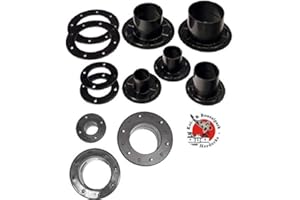 Sibo/ Aquaforte 4 x Wanddurchführung/Flansch/Tankdurchführung 110 mm