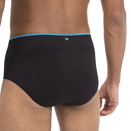 Runderwear Men's Briefs Seamless, ChafeFree Performance Running