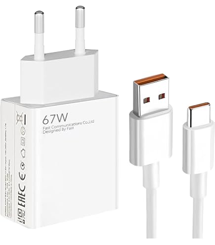 Chargeur Rapide 67W Pour Xiaomi/Redmi – Compatible Mi 13, Redmi Note 13, Avec Câble USB-C 1 M - 4