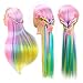 Hair Training Head Cosmetology Hairdressing, CoastaCloud Practice Training Hair Mannequin Manikin Dolls Head with Table Clamp