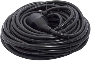 Prolongateur HO5VVF 3x1,5mm²- 20m - Noir - Chacon