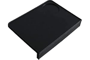 USEAMIE Mata do ubijania kawy silikonowa mata do ubijania espresso z narożną krawędzią podkładka podtrzymująca stację do ubijania portafiltera akcesoria baristy