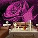 Produktbild Mddjj Hochwertige Moderne 3D Lila Rose Fototapeten Wohnkultur Wandpapier Aufkleber Papel De Parede 3D Flores 3D Raum Wandpapier Landschaft-450X300Cm