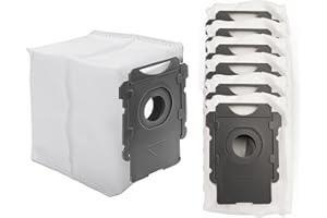 AROMELIVII 5-Stück Staubsaugerbeutel für iRobot Roomba i7 i7+ i7Plus, i8 i8+, i3 i3+, i4 i4+, i6 i6+, j7 j7+, s9 s9+ s9 Plus, Staubbeutel für die Clean Base kompatibel mit der s- und i-Serie