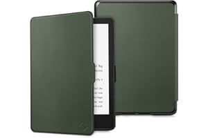 Fintie Etui na 6,8" Kindle Paperwhite (11. generacja - 2021) i Kindle Paperwhite Signature Edition - najcieńszy i najlżejszy pokrowiec ochronny torba z Auto Sleep/Wake, (ZB -zieleń alpejska)
