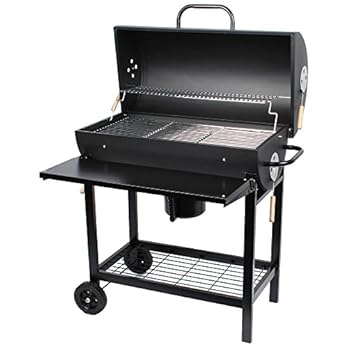 Taino Smoker Grill Bbq Grillwagen Holzkohle Grill Neu Standgrill Ablagen Tisch