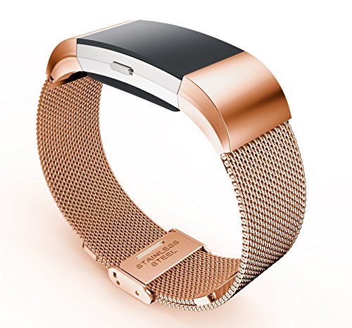 Fitbit Charge 2 Ersatz Armbänd, BeneStellar Ersatz Milanese Band für Fitbit Charge 2 - 2