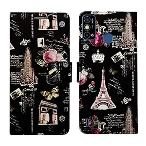 AD Enterprises Tower Flip Cover for Tecno Spark Go 2021