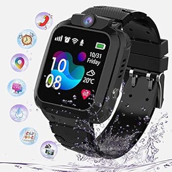 Niños Smartwatch Impermeable, Reloj Inteligente Phone con LBS ...