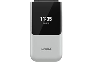 Nokia 2720 Flip Klapphandy (7,1cm (2,8 Zoll), 4GB Interner Speicher, 512MB RAM, Dual-SIM, KaiOS) grau