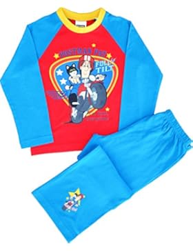 Postman Pat Jungen Schlafanzug Rot Rot