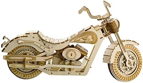 lemogo 3D Wooden Puzzles DIY Safe Assembly Constructor Kit (Motor Vehicle)