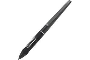 VBESTLIFE PW507 Stylus para HUION Kamvas Pro 12/Pro 13/Pro 16/16 y Kamvas 20 Monitor de Dibujo Gráfico, Sensibilidad a la Presión 8192, con 2 Botones Personalizados