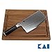 Produktbild Kai Shun Classic Geschenkset Chinakochmesser DM-0712, ultrascharfes Kochmesser, 18 Klinge + großes Schneidebrett aus Eiche, 30x22 cm