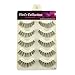 Vivi's Collection 5 Pairs V139 Natural Eyelashes Black False Eye Lashes
