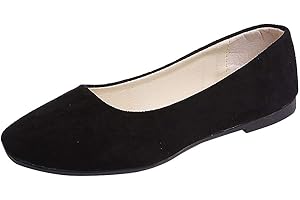 CHENSIYU Ballerinas Damen Elegant, Sportlich Walkingschuhe Geschlossene Klassische Ballerinas Bequeme Flache Schuhe Frauen Freizeit Schuhe