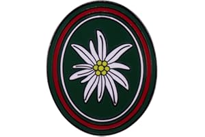 AOTEMAN Deutsch Edelweiss Abzeichen Award Brosche Mountain Edelweiss Abzeichen Denim Kragen Brosche Pins Schmuck Festival Geburtstagsgeschenk