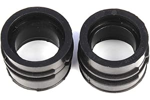 GZYF Adaptador de interfaz de arranque de junta de colector de admisión de goma de carburador de motocicleta para ER500 ER-5 1997-2006,EX400 EX-4 GPZ400S 1988-1995,EX500 Ninja500R 1987-2009