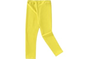 Ugitopi Niñas Invierno Grueso Cálido Pantalones Largos Leggings Forrados De Lana Leggings De Algodón Térmicos