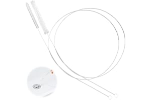 JRILUO Lange Schlauchbürste 100cm, 2 Stück Flexible Reinigungsbürsten, Strapazierfähig und Einfach zu Handhaben, Multifunktionale Rohrbürste zur Reinigung Von Flaschen, Röhren, Testrohren und Engen Öffnungen
