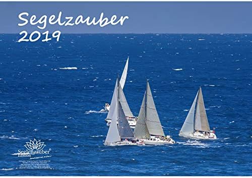 Top Quality Calendar 2019 · Sailing Boat · Boat · Reling · Fjord · Beach · Urlaub · Meer · Seelenzauber Edition