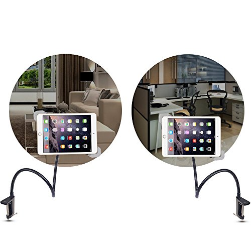 iPad-Stand-Tablet-Gooseneck-Holder-Mount-ieGeek-360-Degree-Rotation-Flexible-Adjustable-Hands-free-Bolt-Clamp-Stand-Mount-Universal-Fit-for-iPad-Mini-iPad-234-iPad-5iPad-AiriPad-Pro-Samsung-Galaxy-Tab