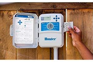 HUNTER Programador de riego eléctrico Controlador de riego X2 1401 de 14 vías, compatible con módulo WiFi Wand (no incluido) by Garden Prime