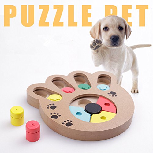 UEETEK-Pet-Intelligence-Toy-Food-Hiding-Puzzle-Interactive-Food-Treated-Wooden-Pet-Paw-Puzzle-Toy-for-small-or-midium-dogs-and-cats