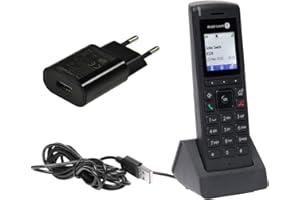 Alcatel-Lucent Enterprise 8212 Combiné DECT supplémentaire Noir