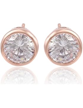 juvel-jewelry 18K vergoldet Ohrringe Ohrstecker Head Light Style für Hochzeitstag