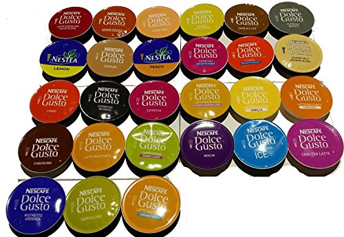 38 POD DOLCE GUSTO PODS "EVERY FLAVOUR" VARIETY PACK - 1x each flavour