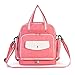Produktbild Bonamana Multifunktionswindel-Beutel-Mama-Organisator-wasserdichte Rucksack-Schulter-Beutel-Tote-Beutel-Handtaschen-nette Baby-Beutel (Rosa)