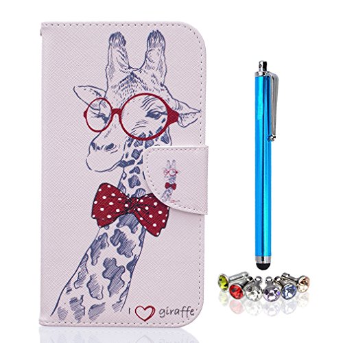 A9H MOTO G4 & G4 PLUS Leder Etui Tasche Handytasche Stand Hülle Etui with Karte Halterung Leder Wallet Klapphülle Flip Book Case,Flip Case Wallet Cover Tasche PU Leder Handytasche Handyhülle Schutz Hüllen im Bookstyle Ledertasche mit Stand Funktion Kartenfächer Magnetverschluss Magnet Etui Telefon-Kasten Handyhülle Standfunktion Handycover -09HUA