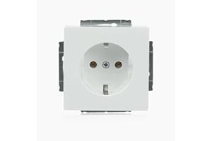 Busch-Jaeger 20 EUC-84 SCHUKO® Steckdose (Thermoplast) Studioweiß 2CKA002011A3725 future linear