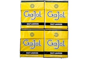 Ga-Jol gelb Salz-Lakritz zuckerfrei 8er 184g