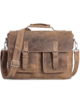 PACKENGER Leder Umhängetasche Kolbjorn in verschiedenen Farben